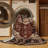 Machine Washable Persian Brown Area Rug-223870990