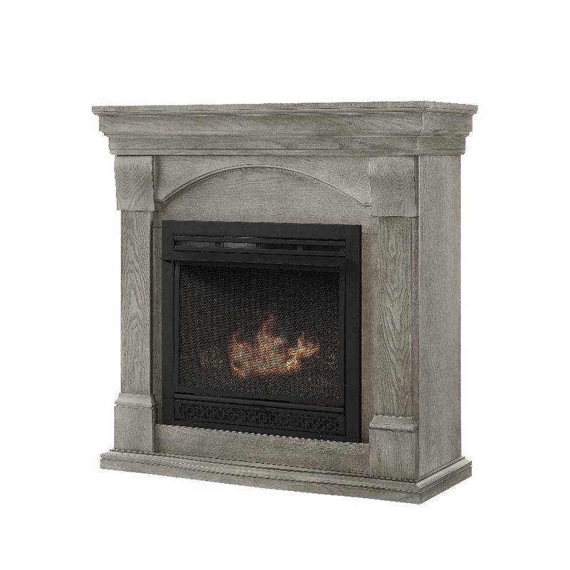 Comfort Glow Dual Fuel Ventless Gas Fireplace 26000 BTU Heats Up To 900 sq ft - GFD3840T