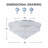 Liskeard 23'' Chandelier with LED kit Flush Mount Fixture