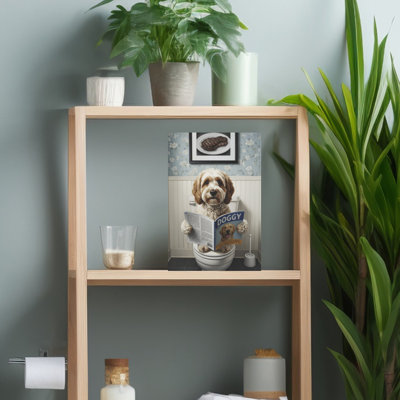 Dog's Bathroom Read by Andreas Magnusson - Print