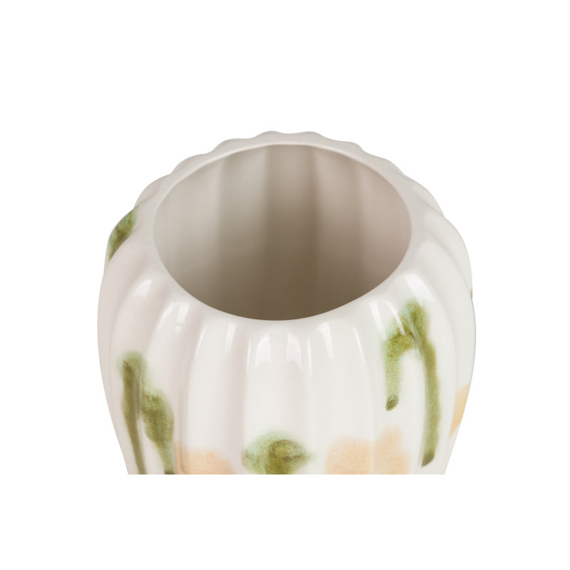 Ceramic / Porcelain Table Vase, 22cm H x 17cm W x 17cm D