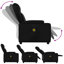  Fauteuil inclinable de massage noir-1755054178