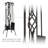 Iron Fireplace Tool Set