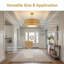 Lampe tambour moderne Boho