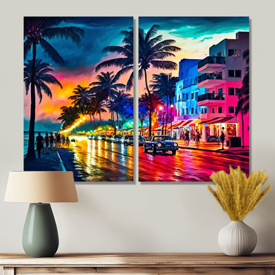 Miami Beach Holidays 3 Architecture - Traditional Wall Decor