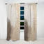 «Graceful Minimalisme», art discret beige - Rideau minimalisme - Velours obscurcissant - 1 panneau-107587858