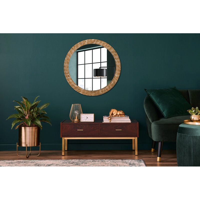 Huldar Glass Flat Wall Mirror