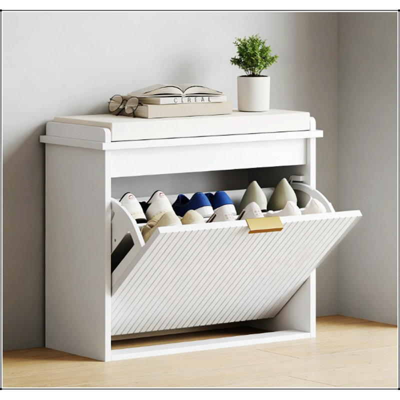 Banc de rangement pour chaussures, banc d'entrée, armoire à chaussures