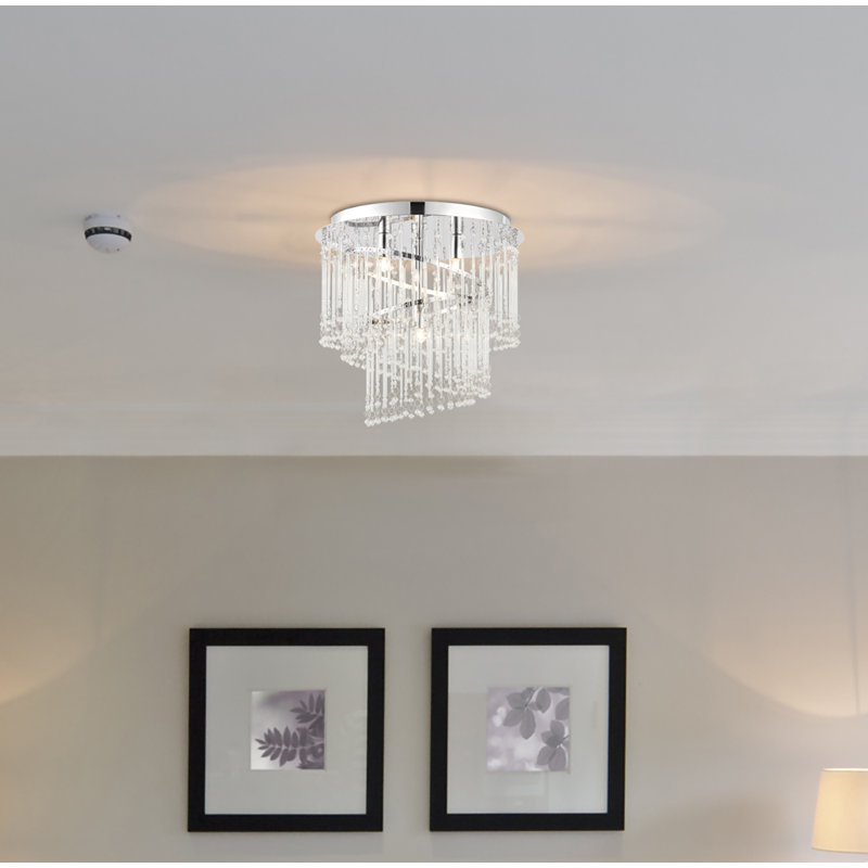 Coles 4 Light Ceiling flush light 35cm Diameter