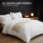 Hotel Bedding Set – 3-Piece Duvet Cover With Zipper Closure & Pillowcases, Breathable For Bedroom Retreats-121900197-121900196
