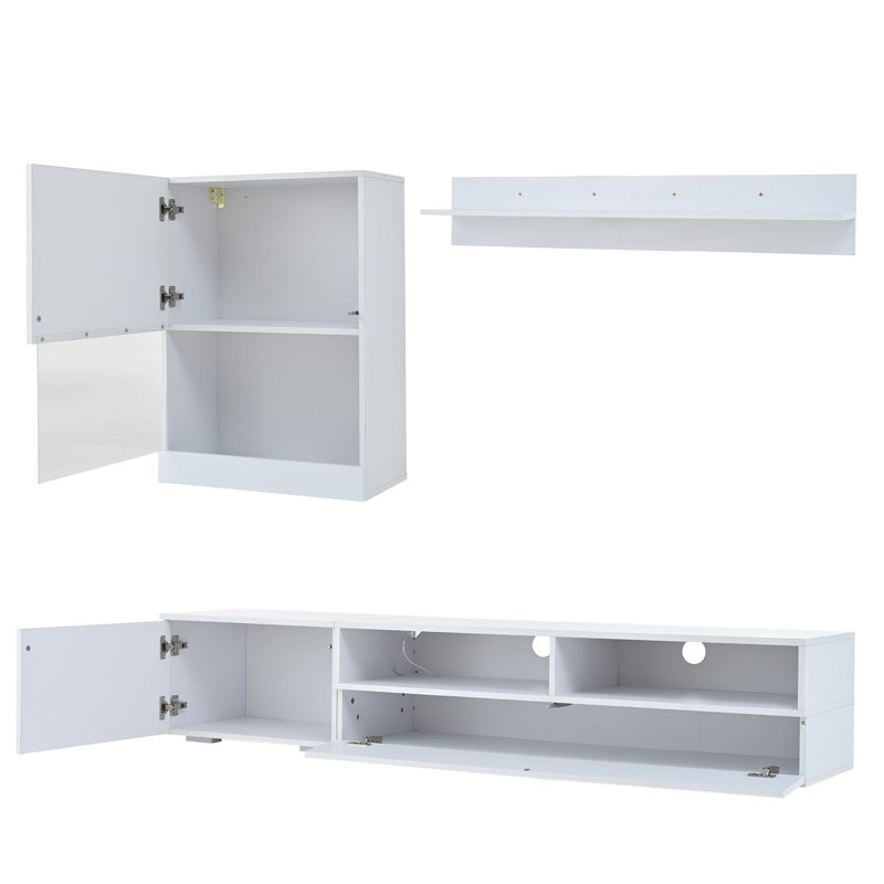 TV Stand Fireplace for TVs up to 78" Fireplace