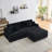 Bennett 88.58'' 3 - Piece Upholstered Sectional-90101983