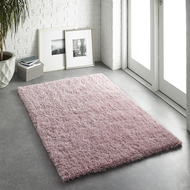 Halley Solid Colour Hand Woven Area Rug, Rectangle 80 x 130cm