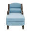 Très grand canapé-lit simple en tissu d'intérieur avec siège large et fauteuil rembourré pour lire et se détendre dans le salon ou la chambre à coucher-1461650820