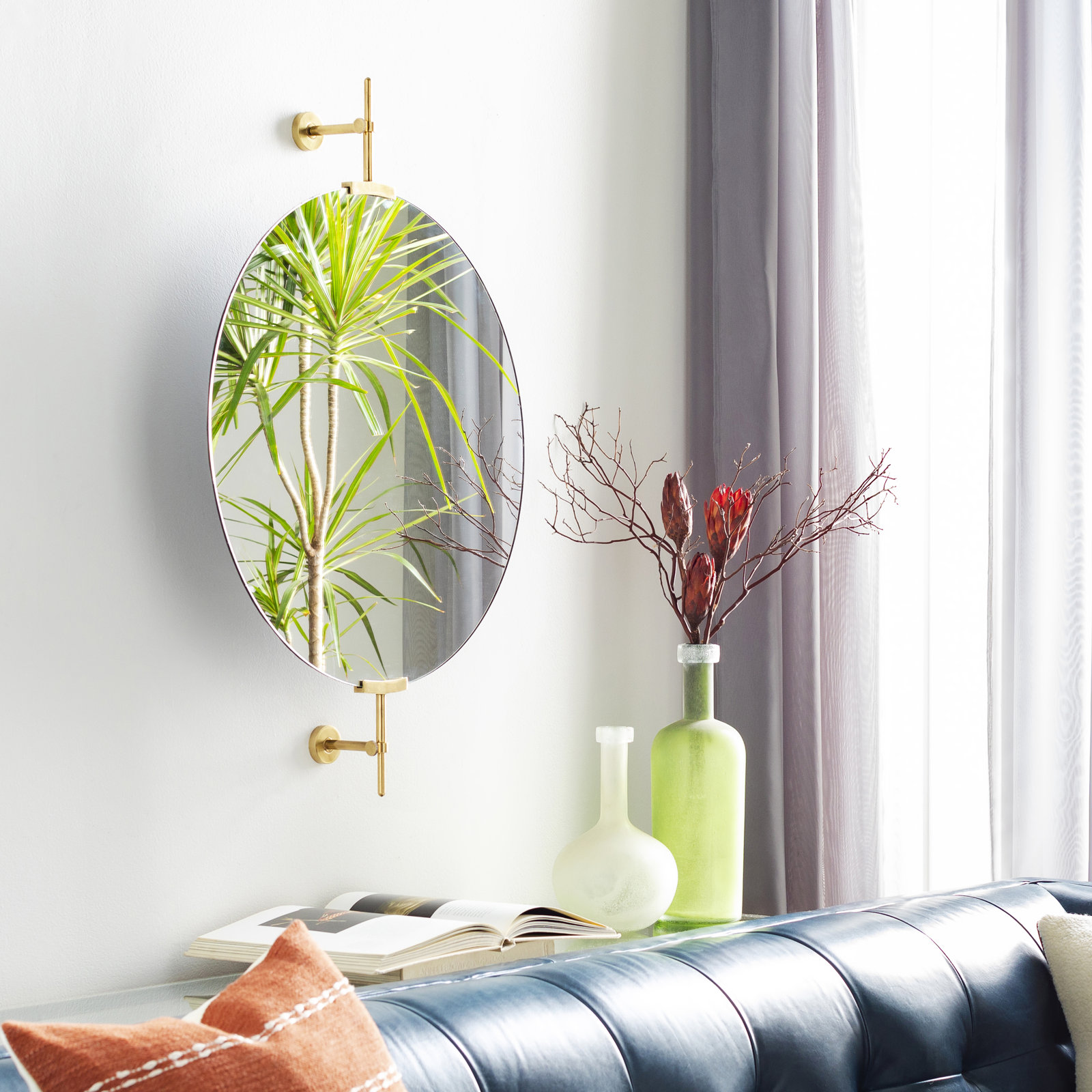 Guava 42" Beveled Accent Mirror, 24" x 34"