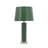 Luxurious Crocodile-Textured Faux Leather Table Lamp