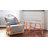 Arne Jacobsen Charlottenborg Rattan Table - Natural