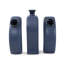 Vase floral bleu 3 pièces
