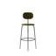 Afteroom Upholstered Stool with Metal Frame-97266479-90992948