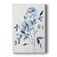 Toile tendue avec châssis Inky Chickory Botanical II - prêt à accrocher-2134326236