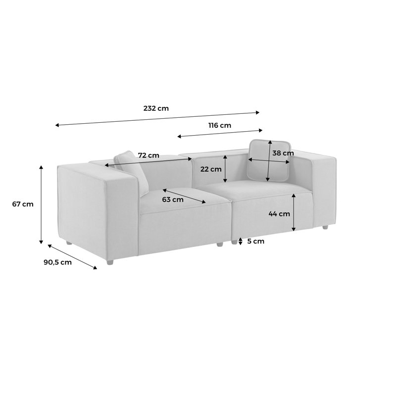 Pozzo 5 Seater Sofa