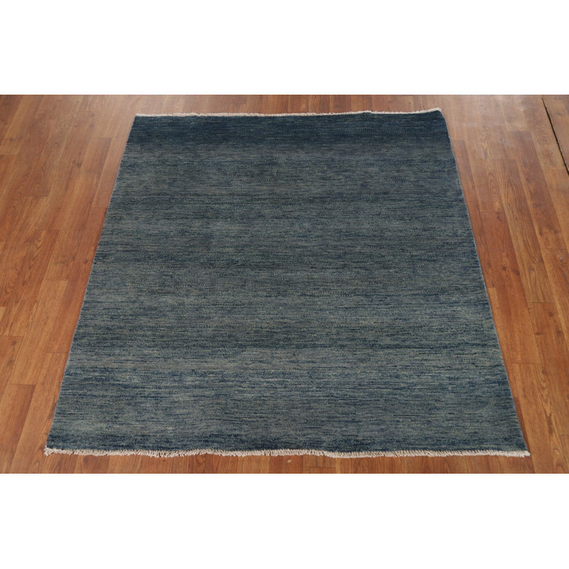 Tapis bleu Gabbeh