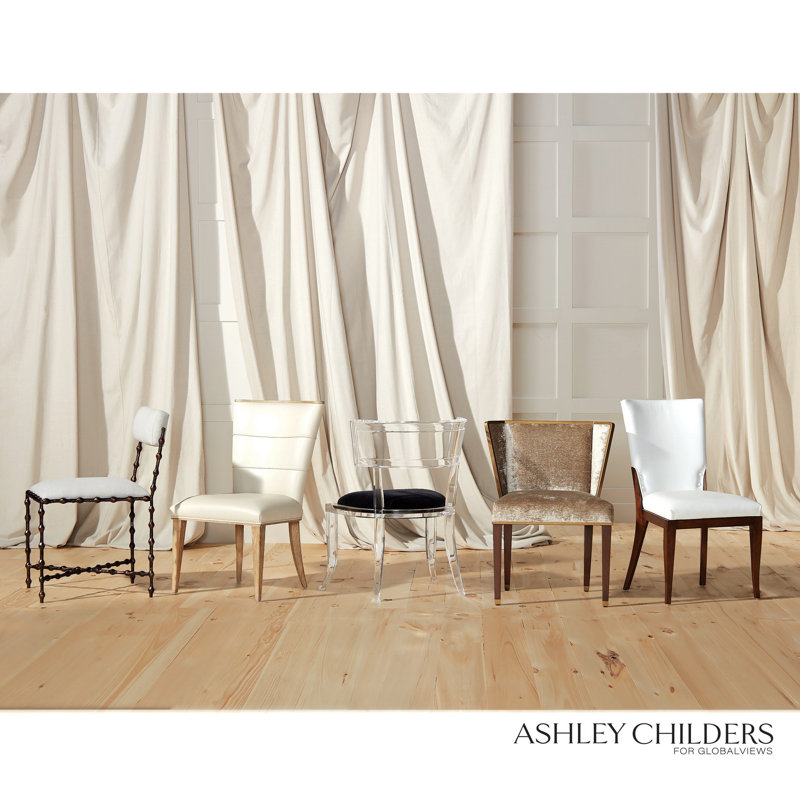 Elder Dining Chair-Leaf-Avoletta, Gray, Bronze