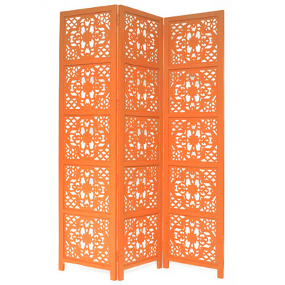 Cloison 3 panneaux en bois massif Goddard