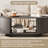 Tv Stand And Coffee Table Set, Grey Wood