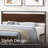 Metal Bed with Wood Headboard and Footboard-1911683309-1906633859