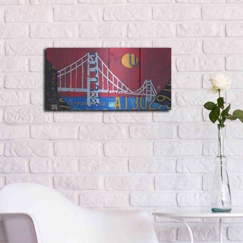 «Golden Gate» par Design Turnpike, H 12 po x l 24 po