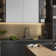 11.8"X11.9" Herringbone Glass Mosaic Tile