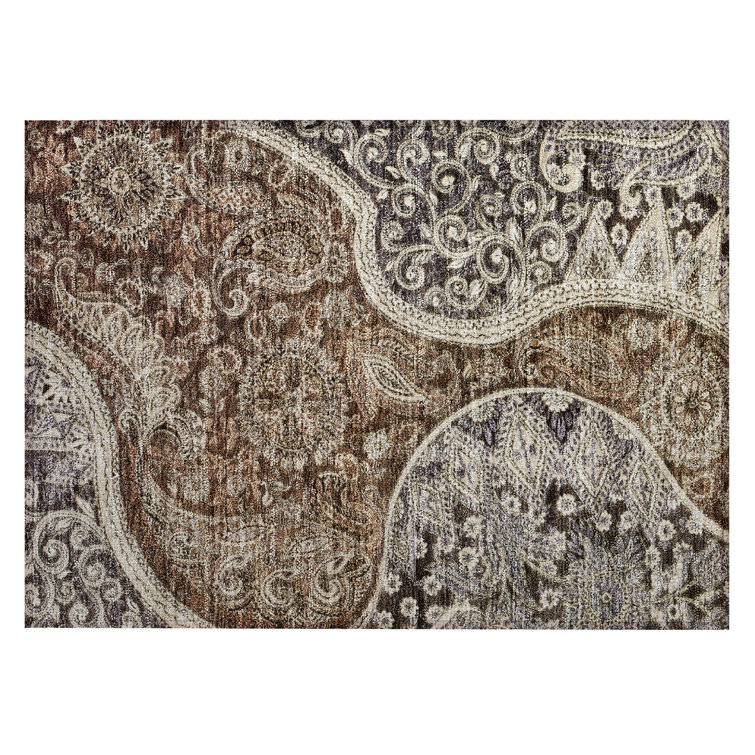 Chayil Area Rug with Non-Slip Backing