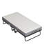 Lit portatif pliable avec matelas de qualité supérieure pour adultes, assurant un sommeil stable