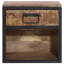 Renn 40cm W Iron Bedside Table