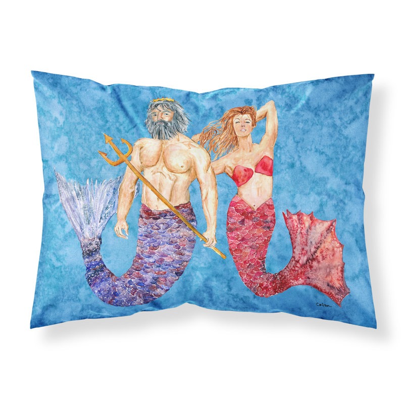  Taie d'oreiller Mermaid and Merman