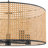 Boho-Style Airy Rattan Drum Single Pendant-1412446594