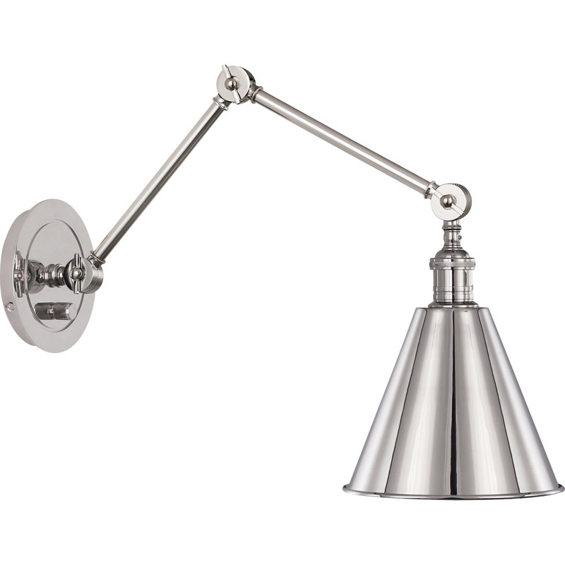 Alloy 1 - Light Swing Arm, Polished Nickel