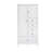 Tall and Wide Storage Cabinet with Doors and Four Drawers of Different Sizes