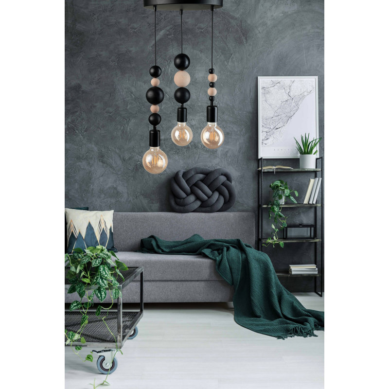 Luminaire suspendu à 3 lumières Hackett