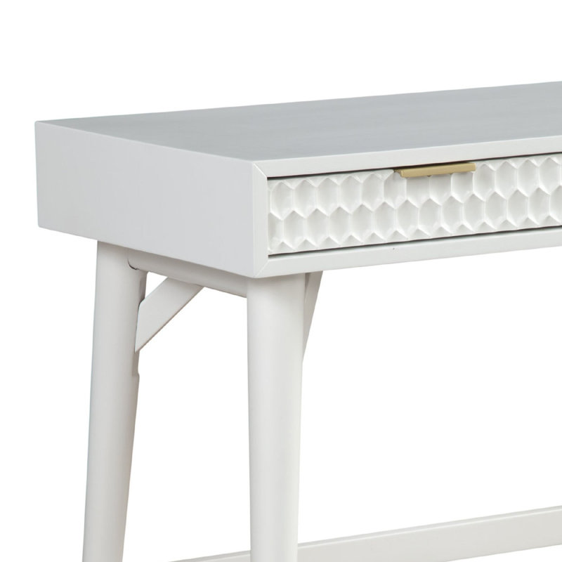 Bureau Cardale, Blanc, H 30 po x l 36 po x P 20 po