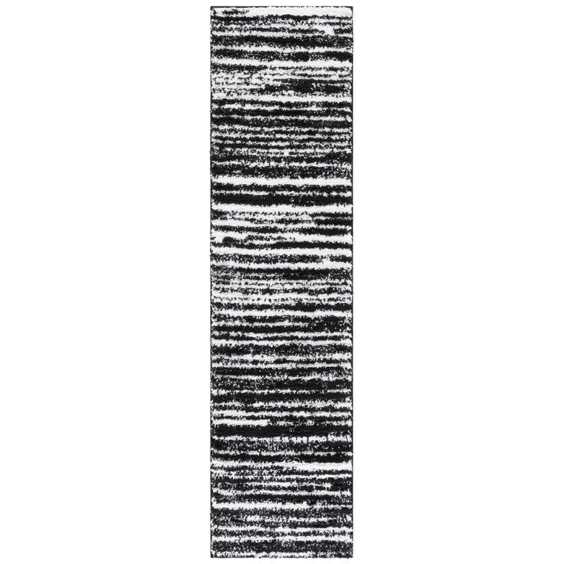 Estefana Performance Solid Color Rug, Runner 2'2" x 8'