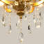 Lustre empire 5 lumières Ether