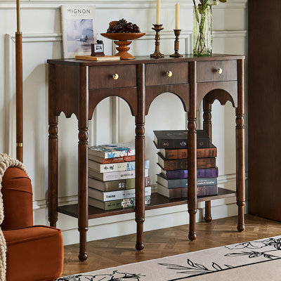 French-style retro elegant console table