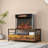 Aamena 22.8'' W Black Electric Fireplace Insert with 5118 BTU