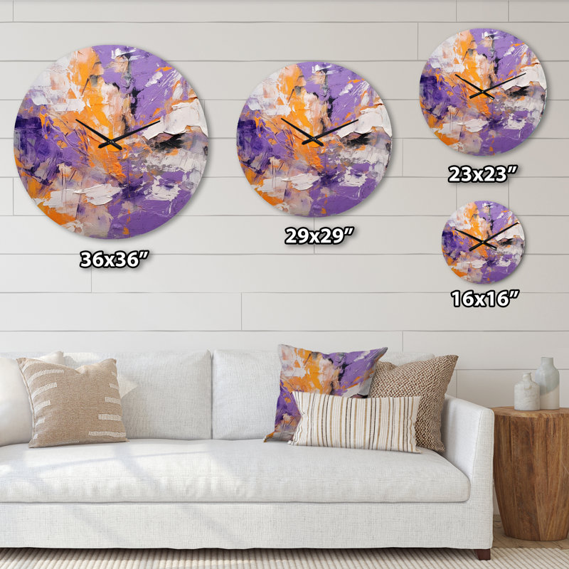 Horloge murale Evolving, Moyenne