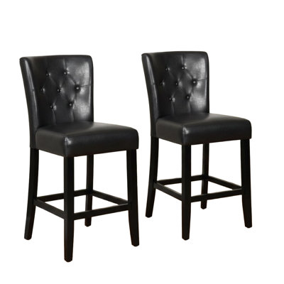 Sitvora Counter‑Height Upholstered Chairs (Set Of 2)