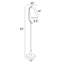 Lampe sur pied 63 "