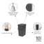 Poubelle de recyclage en plastique Sort & Go de Brabantia, 3,2 gallons-93819340