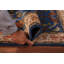 Tapis bleu Oushak 3 x 5